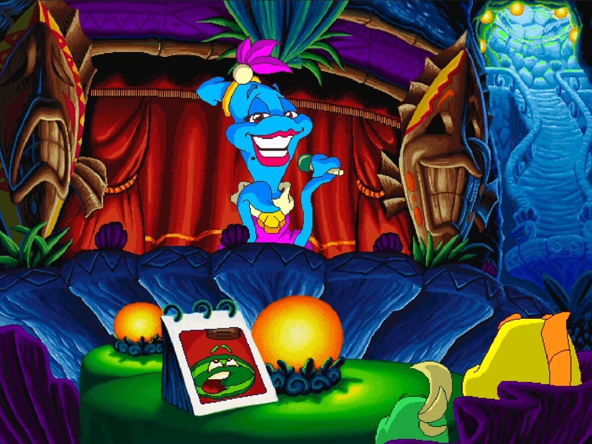 Freddi Fish 3 The Case of the Stolen Conch Shell - геймплей игры Windows